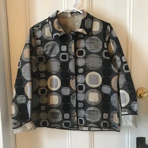 Winding River Reversible Tapestry Jacket